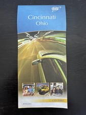 AAA Road Map-The Map of Cincinnati , Ohio - City Series - 2015 picture