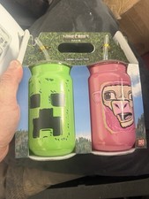 Minecraft Movie 2 Piece Glass Set picture