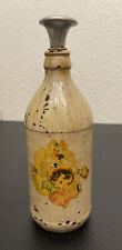 Antique Vintage Glass  8.5”  Laundry Sprinkler Bottle picture