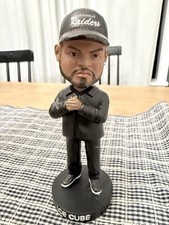 LOS ANGELES RAIDERS NWA Ice Cube Bobblehead CUSTOM 1/1 One Of A Kind picture