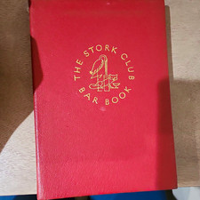 Vintage 1946 The Stork Club Bar Book Lucius Beebe First Edition Paul Rand Design picture