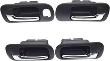 4Pc Interior Door Handles Honda Civic 2001-2005 Front Rear Left Right picture