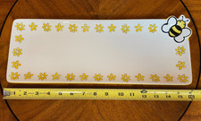 Tag Bumble Bee Tray with Yellow Flowers Pattern Bee Lovers {6 x 16” inch) picture