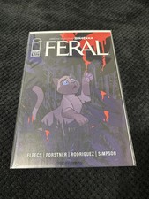 Feral 1 Cover A Image Comics 2024 Tony Fleecs Trish Forstner Horror Comic NM/VF picture