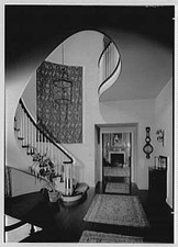 Photo:Bedford Hills New York Mrs Albert H Marckwald Stair Hall 1910s picture