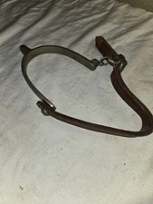 Vintage Ulite Hunting/riding Spurs Leather Strap picture