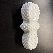 RARE Vintage 1960's Fenton Art Milk Glass Hobnail Spooner Dish  picture