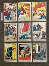 1966 Donruss Marvel Super Heroes, Complete Set, 66 Cards, EX picture