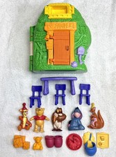 Vintage 1992 Disney Winnie the Pooh Mr Sanders Treehouse Playset - EUC picture