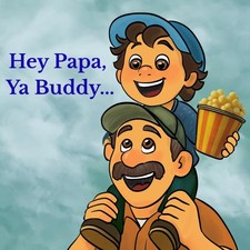 Hey Papa, Ya Buddy: A Heartwarming Grandfather and Grandson Story picture