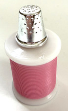 AVON VINTAGE NOS COLLECTOR THIMBLE w SWEET HONESTY COLOGNE 1oz picture