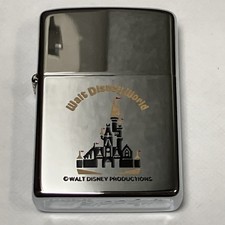 Vintage 1978 Zippo Lighter Walt Disney World Productions Cinderella's Castle NIB picture