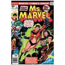 Ms. Marvel #1  - 1977 series Marvel comics VF minus Full description below [u~ picture