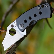 SPYDERCO McBEE FOLDING KNIFE CTS-XHP STAINLESS STEEL TITANIUM HANDLE C236TIP picture