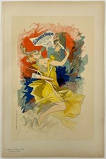 Le Courrier Français 1890s Art Poster - Vibrant Colors 🎨 - 16x24” - Premium 💎 picture