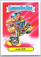 HAR LEE 2016 TOPPS GARBAGE PAIL KIDS AS AMERICAN AS APPLE PIE STICKER #31B picture