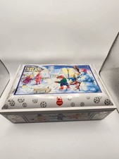 Vintage Schmidt Nürnberg Lebkuchen Tin Germany Winter Scene Box picture