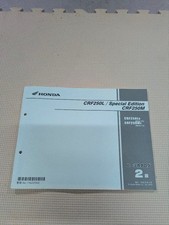 Honda Crf250L Crf250M Parts Catalog 2Nd Edition picture