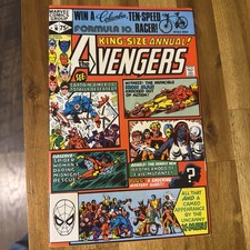 Marvel The Avengers King-Size Annual #10 NM 1st APP of Rogue picture