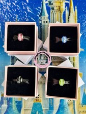 2026 Walt Disney World Parks Pandora 4 Parks Murano Glass Charm Set New picture