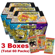 BANDAI Dragon Ball Super Warrior Seal Wafer Climax Anniversary 3 Boxes 60 Packs picture