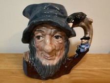Vintage Royal Doulton Toby Jug Rip Van Winkle LARGE D6438 COPR 1954 NICE picture
