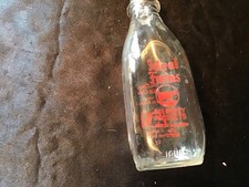 Vintage Glass Milk Bottle picture