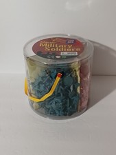Classic Military Soldiers in Carry Bucket Opened picture