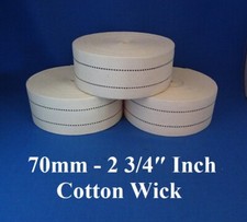 70mm - 2 3/4″ Inch Oil Lamp Wick  Worldwide FREE Burner Cleaner picture