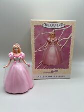 Vintage 1996 Hallmark Keepsake Barbie Doll Christmas Ornament Springtime Barbie picture