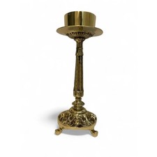 Bronze Candlestick 11.8 Inch for 3 Inch Candles picture