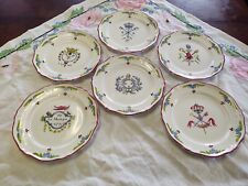 Six Vintage French Revolution Bicentennial Plates from Saint Amand picture