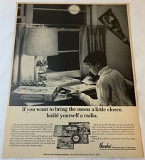 1969 NORELCO science kit ad ~ BUILD YOURSELF A RADIO picture