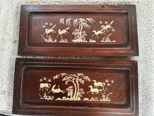 RARE Original Panels from Chinese Pavilion at the St. Louis 1904 World's Fair picture