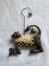 Williraye Studio Tabby Cat Folk Art Ornament  #FF picture