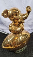 Rare 1972 Jim Beam 22K Gold Nixon Campaign Republican Elephant Decanter *Empty * picture