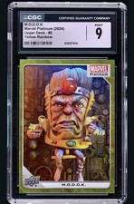 2024 Upper Deck Marvel Platinum Yellow Rainbow M.O.D.O.K. #2 CGC 9 MINT POP 1 picture