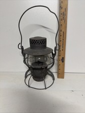 Vintage Dietz Vista NYCS Railroad  Kerosene Lamp picture