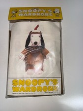 Vintage Snoopy’s Wardrobe Indian Native American Outfit 18” Doll NEW 823 4926 picture
