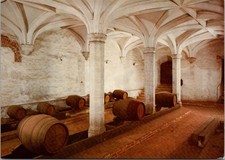 Hampton Court Wine Cellar Middlesex England Continental Postcard B836 picture