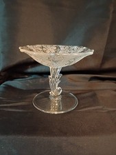 Vintage Fostoria Etched Crystal Compote/Candy Dish. (33) picture