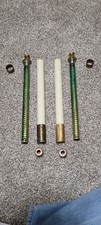 Kerry Mechanical Spring Loaded Church Alter Candle Tubes Set Of 2 Heavy Use picture