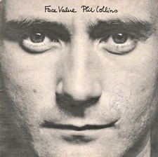 Phil Collins ~ Signed Autographed Face Value 1981 Vinyl LP Album ~ PSA DNA picture