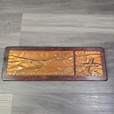 Vintage Slim Rustin Copper Picture The Texas Roadrunner Texas 1960s picture