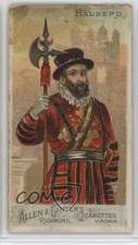 1887 Allen & Ginter Arms of all Nations Tobacco N3 Halberd 0d08 picture