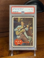 1956 Topps Elvis Presley #1 Go Go Go Elvis PSA 6 READ picture