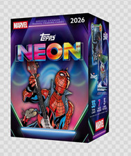 Topps Neon 2026 Marvel Sport Trading Card Box 35 Cards Lot of 6 *arrives 10/21 picture