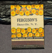 Rare/Vintage/ Girlie/1940s Feature Matchbook Printzess Fashioned By Printz N. Y. picture