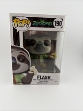 Funko Pop Disney Zootopia Sloth Flash #190 Vinyl Figure Collectible picture