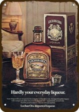 1979 LOCHAN ORA LIQUEUR Vintage Look ****** DECORATIVE REPLICA METAL SIGN ****** picture
